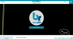 Desktop Screenshot of bluerabbit.be